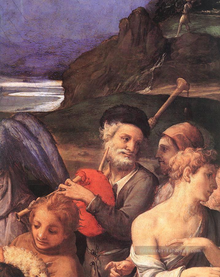 Adoration des bergers det Florence Agnolo Bronzino Peintures à l'huile